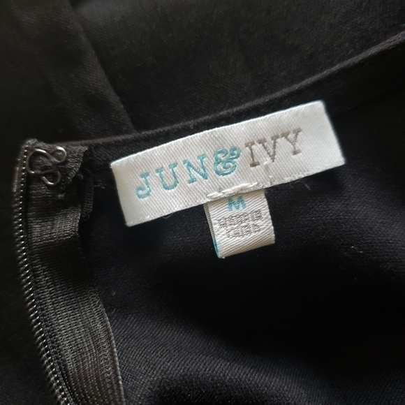 Jun & Ivy black & white fit and flare dress Size Medium - Picture 13 of 15